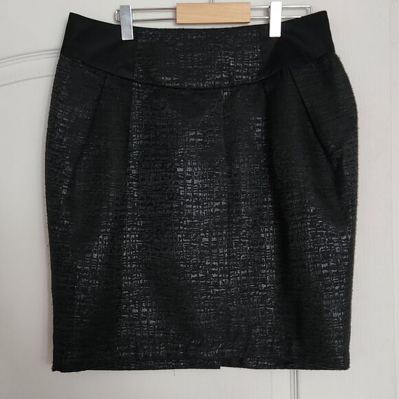 Ark & Co Professional Office High Waist Skirt - Size L - Picture 1 of 10